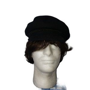 FOTIOS The Authentic Greek Fisherman's Cap Black One Size ﻿